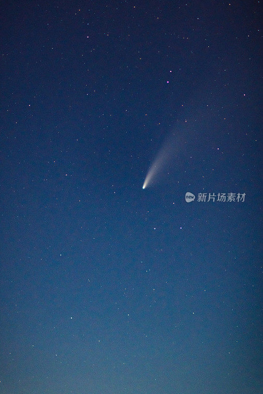 彗星C/2020 F3 Neowise在星空